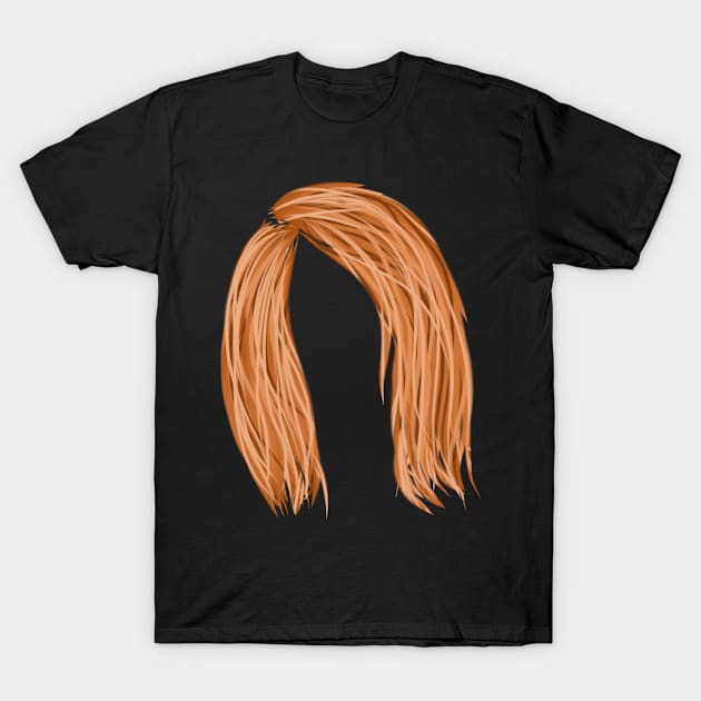 Beautiful Hair T-Shirt by TANSHAMAYA